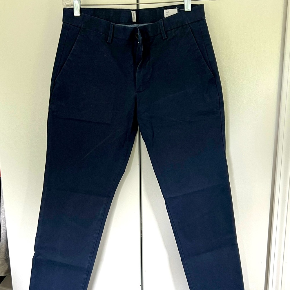 Mens navy khaki pants